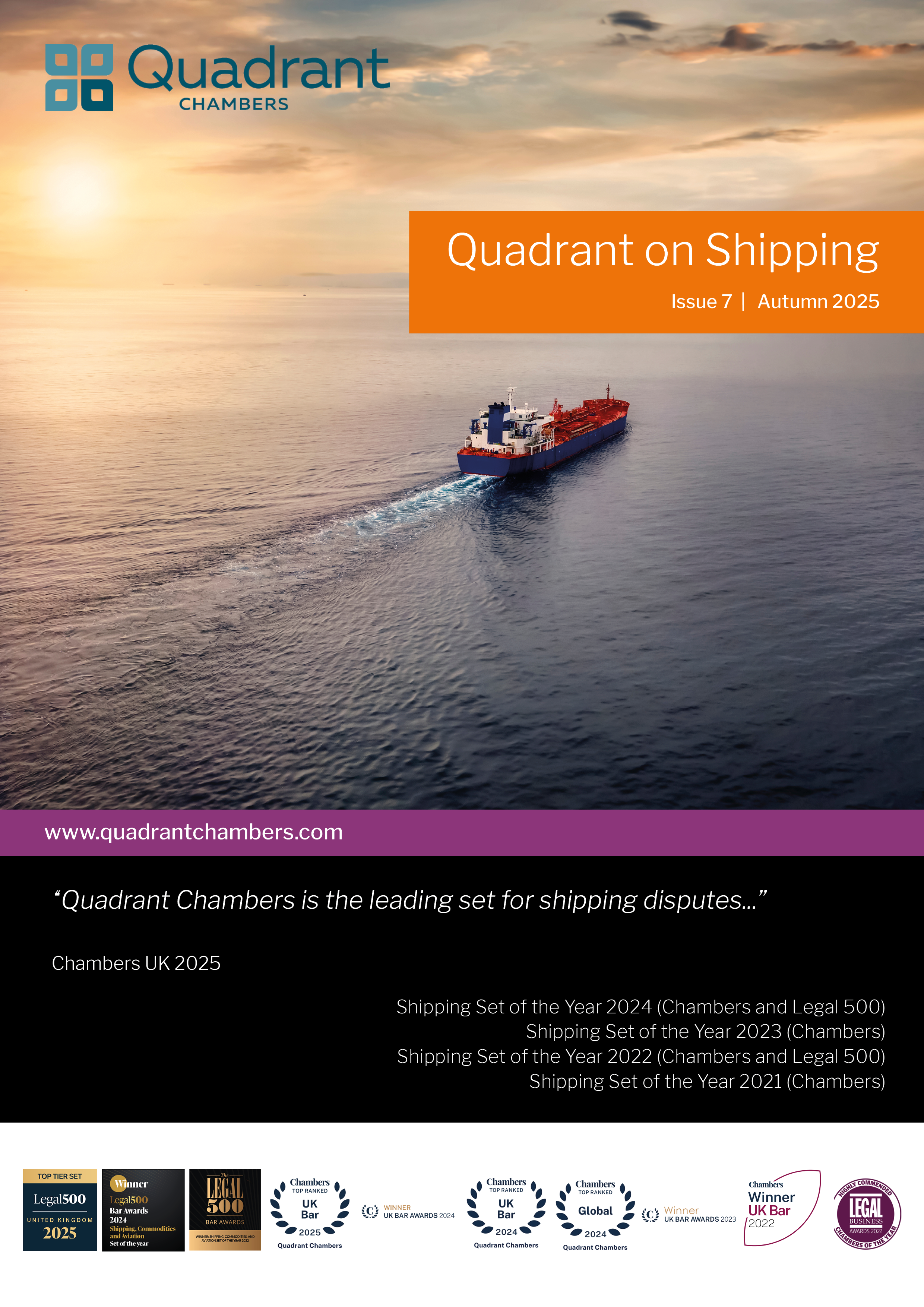 Quadrant on Shipping issue 7
